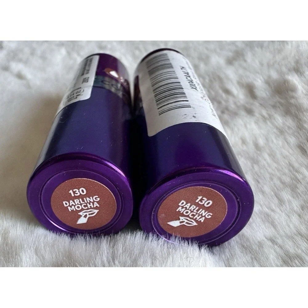 2 CoverGirl Simply Ageless Moisture Renew Core‎ Lipstick 130 Darling mocha